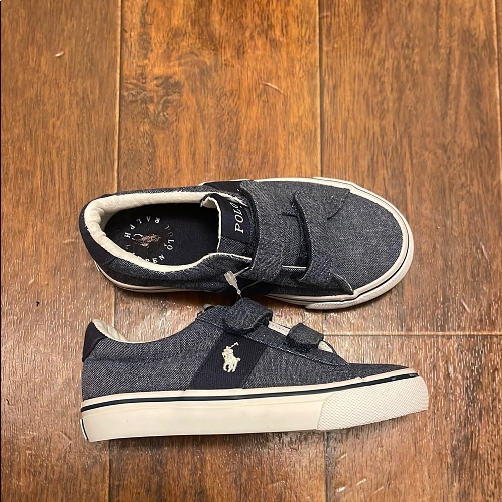 Polo by Ralph Lauren Kids’ Navy Sneakers - size 10